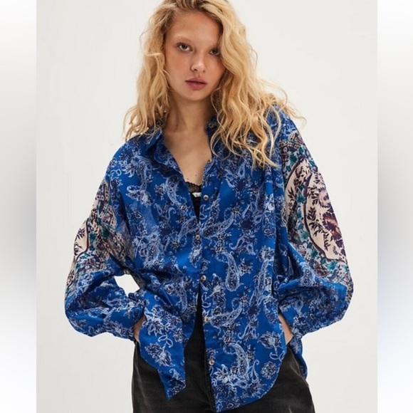Free People Tops - NWT Free People
Rose Bud Blouse